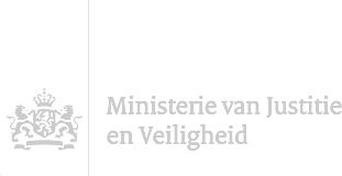 Ministerie van Justitie en Veiligheid logo